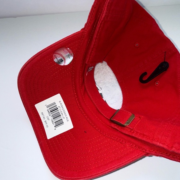 NWT St. Louis Cardinals '47 Brand Clean Up Adjustable Red Baseball Hat STL MLB - Picture 2 of 2